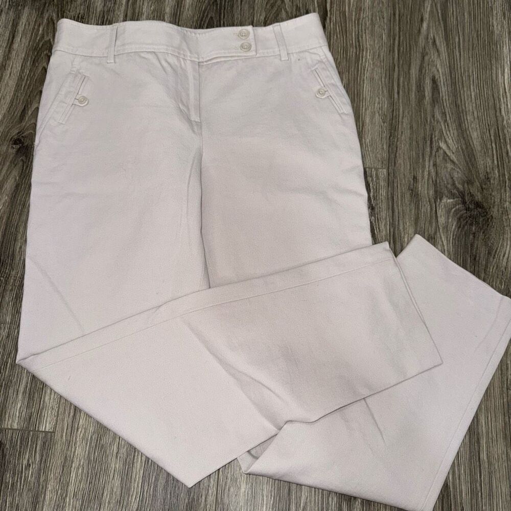 Ann Taylor Loft Stretch Lavender Size 6 straight leg pants